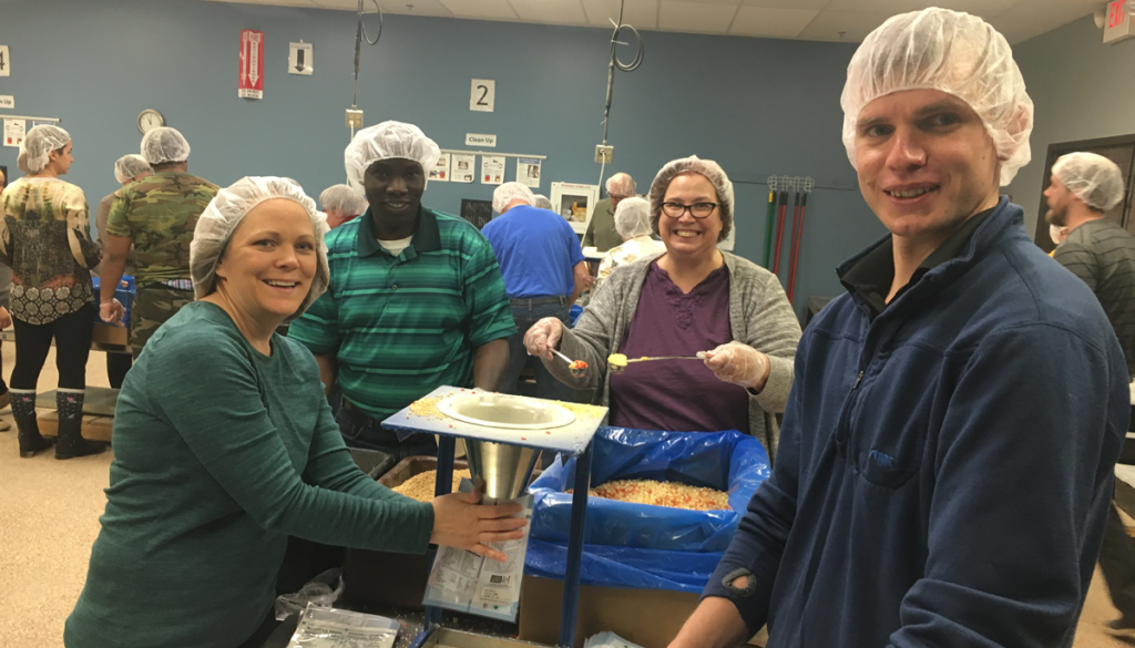 ISS Volunteer Outing at Feed My Starving Children